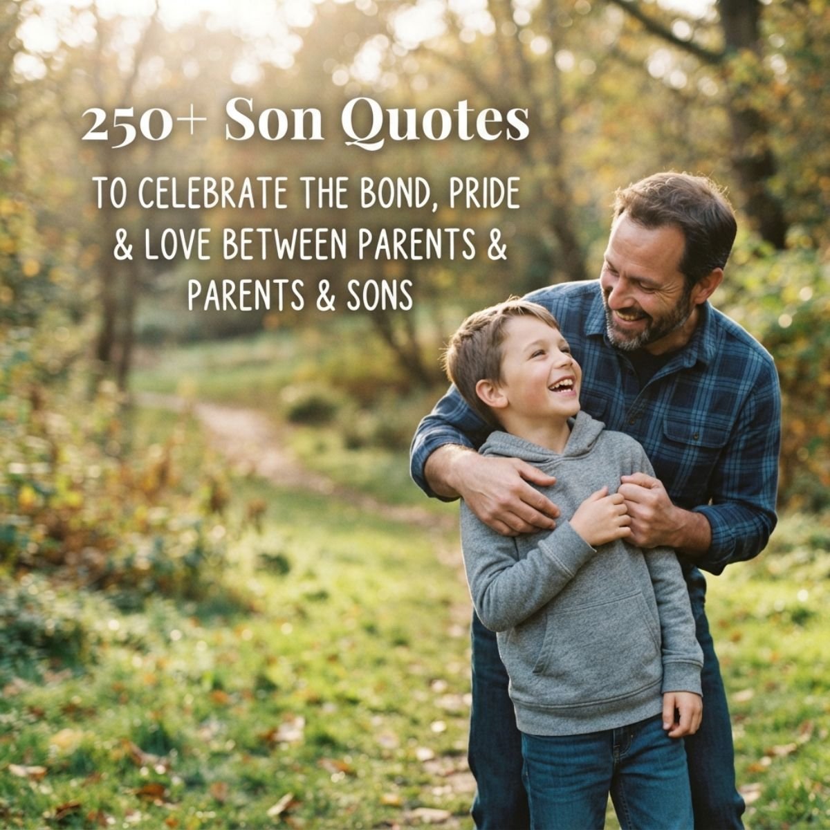 250+Son Quotes To Celebrate The Bond, Pride & Love Between Parents & Sons