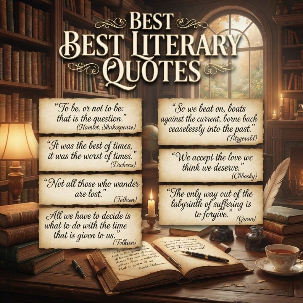 Best Literary Quotes