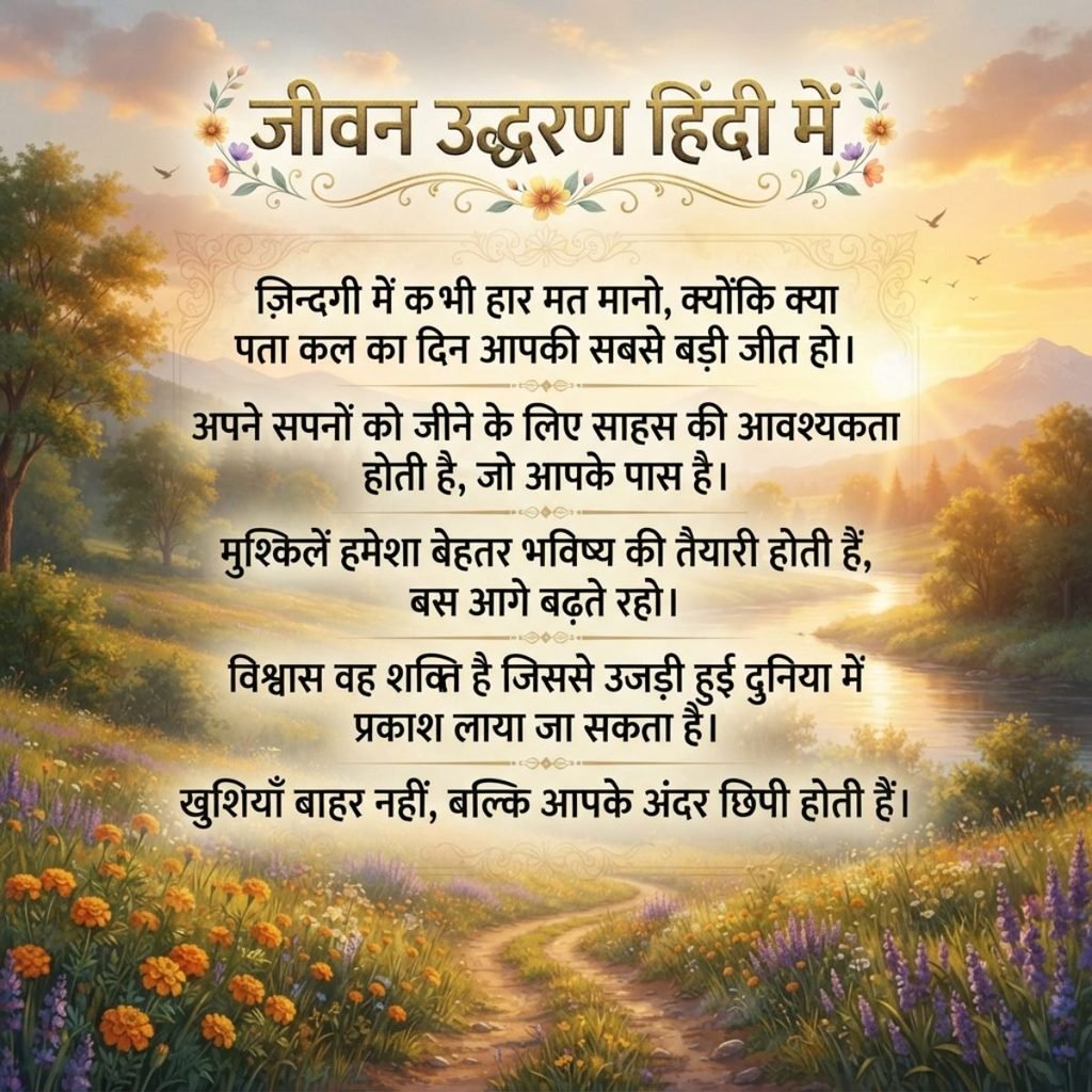 Life Quotes in Hindi