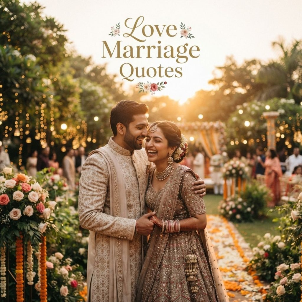 Love Marriage Quotes
