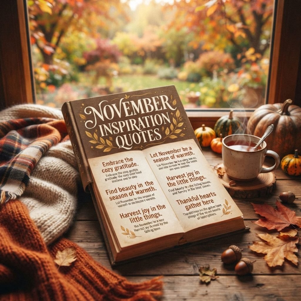 November Inspiration Quotes