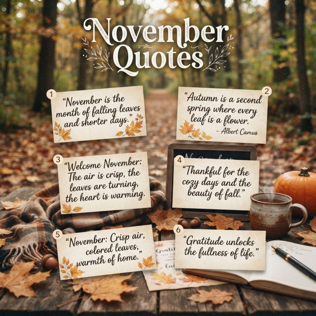 November Quotes