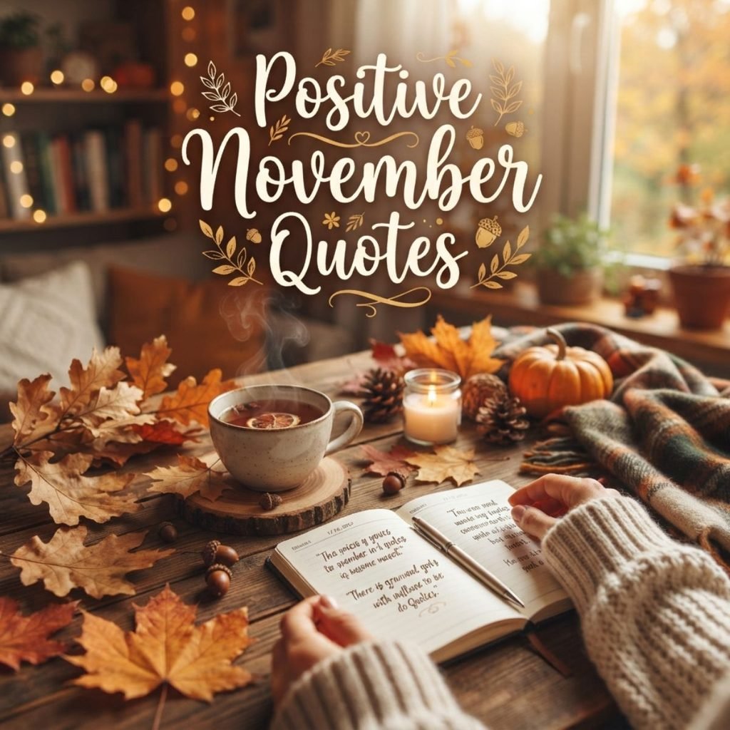 Positive November Quotes