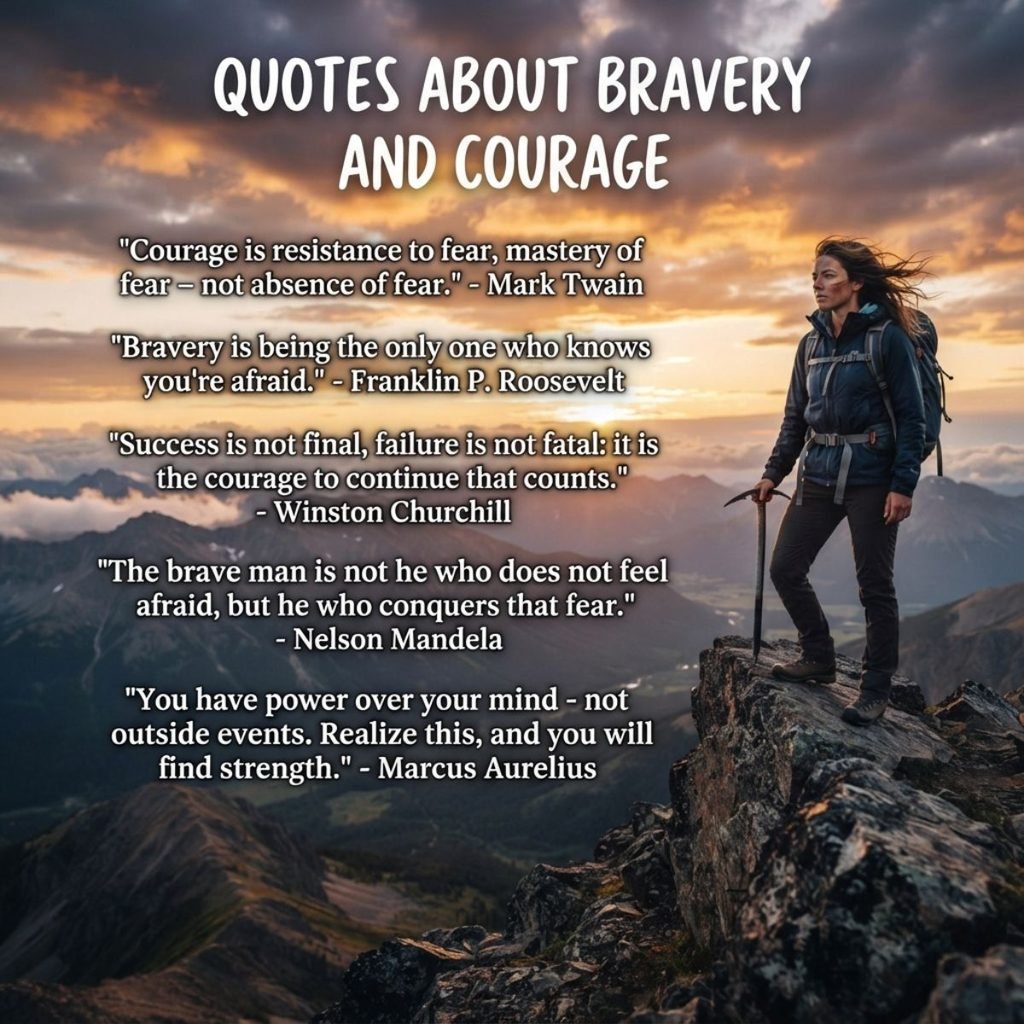 Quotes About Bravery and Courage