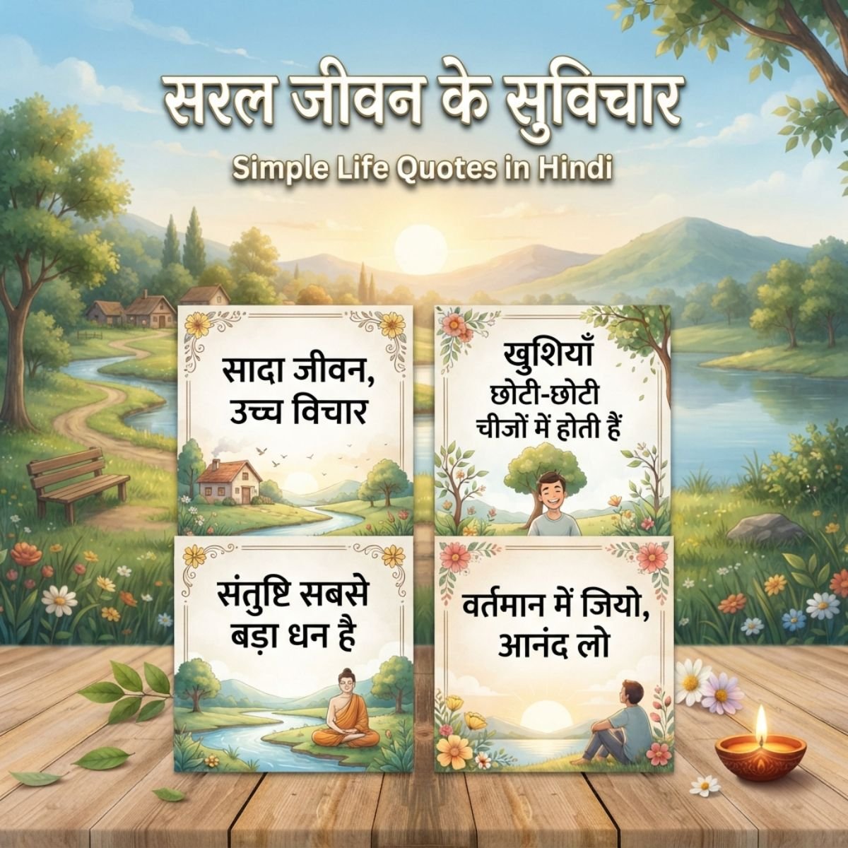 Simple Life Quotes in Hindi