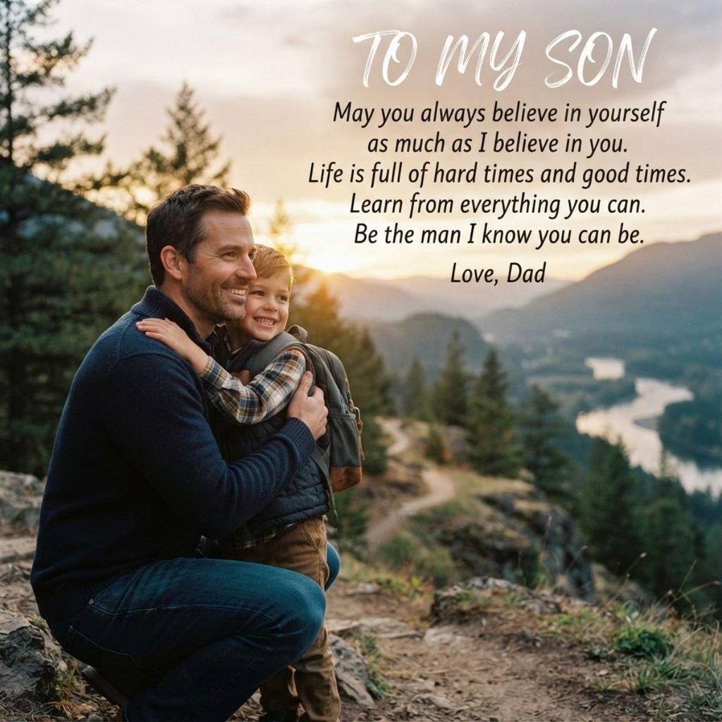To My Son Quotes
